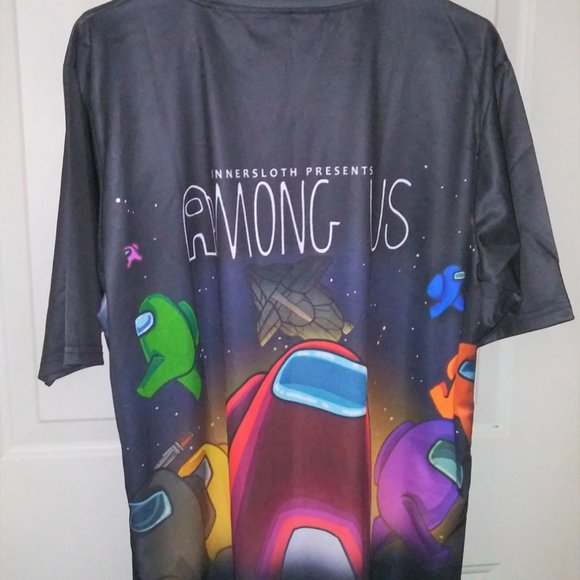 Among Us Silky Pullover T-Shirt Misses XXL (Size 16) - Picture 2 of 2